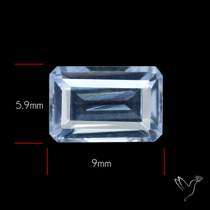 Himalayan Clear Quartz Faceted Fine Cut Gemstone