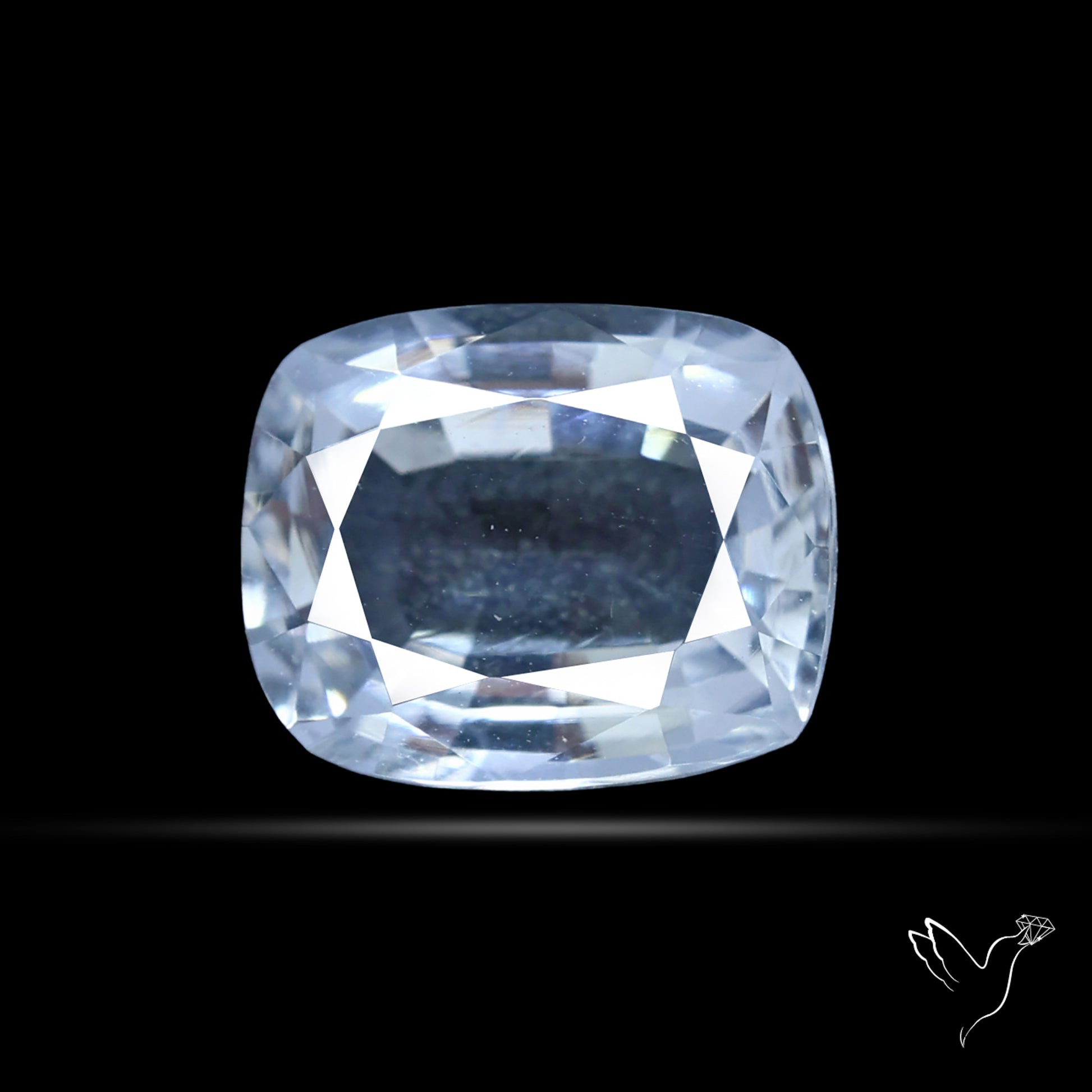 Himalayan Clear Quartz Faceted Fine Cut Gemstone