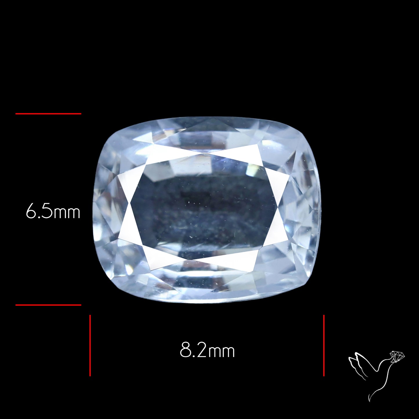 Himalayan Clear Quartz Faceted Fine Cut Gemstone