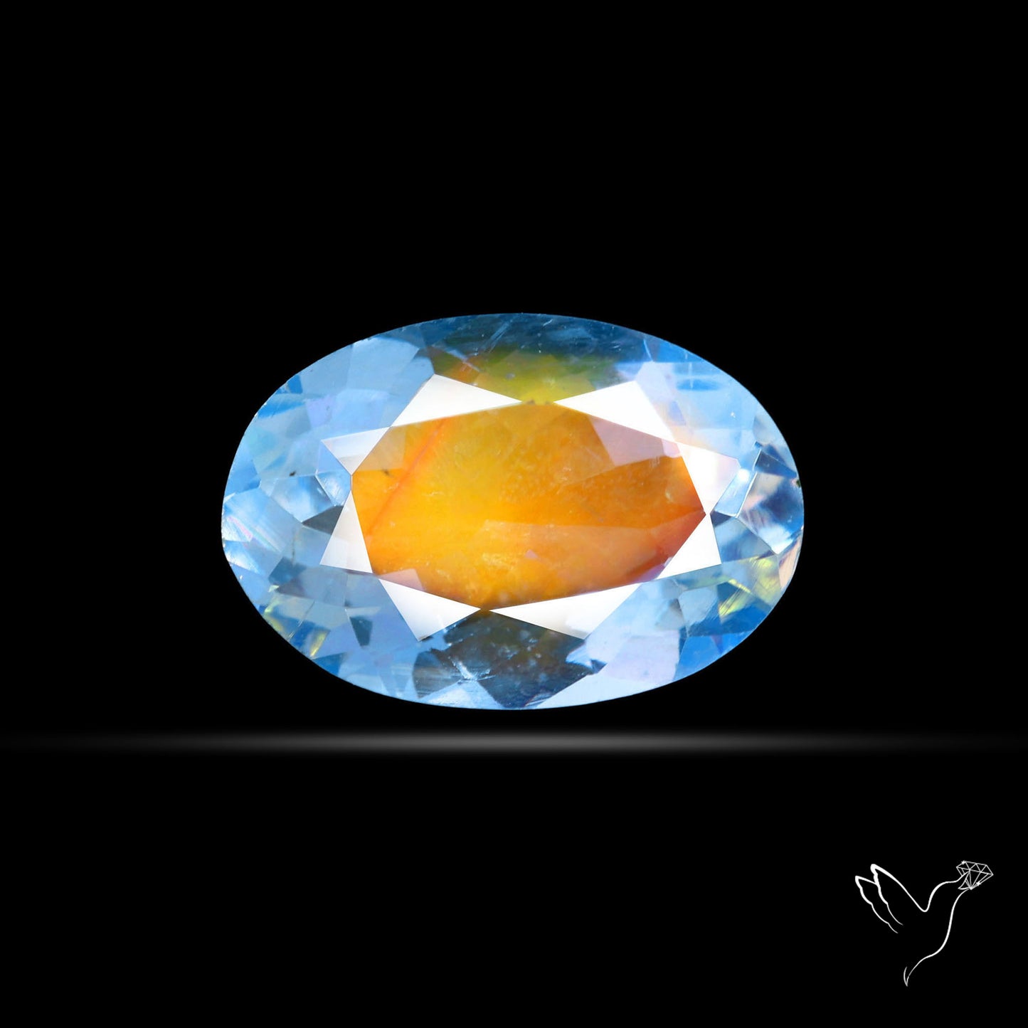 Madagascan Rainbow Moonstone Faceted Fine Gemstone High Grade