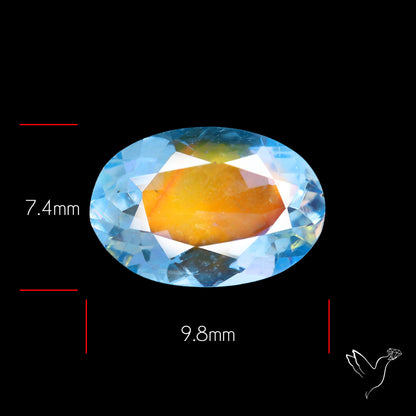 Madagascan Rainbow Moonstone Faceted Fine Gemstone High Grade