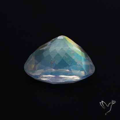 Madagascan Rainbow Moonstone Faceted Fine Gemstone High Grade