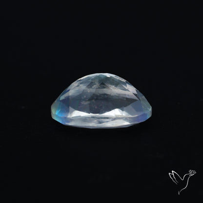 Madagascan Rainbow Moonstone Faceted Fine Gemstone High Grade