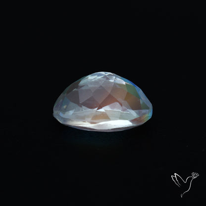 Madagascan Rainbow Moonstone Faceted Fine Gemstone High Grade