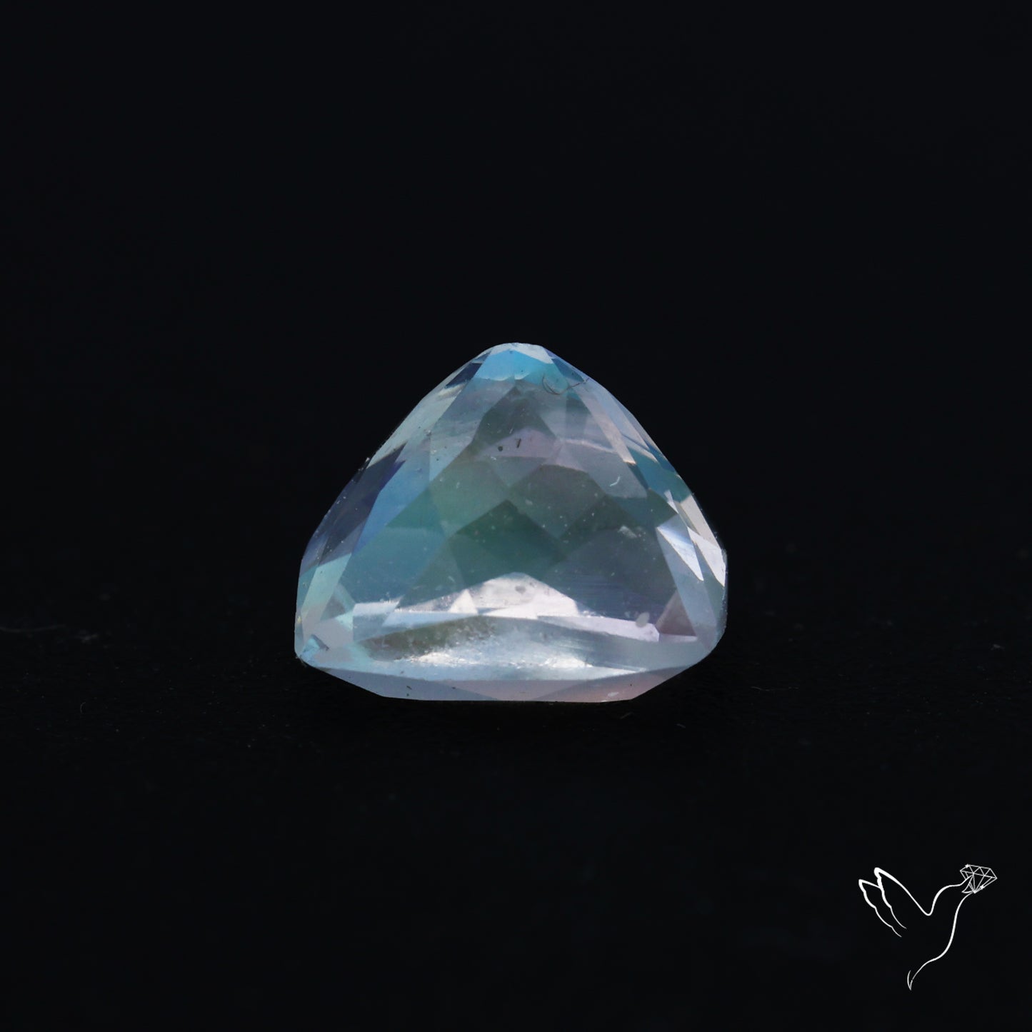 Madagascan Rainbow Moonstone Faceted Fine Gemstone High Grade