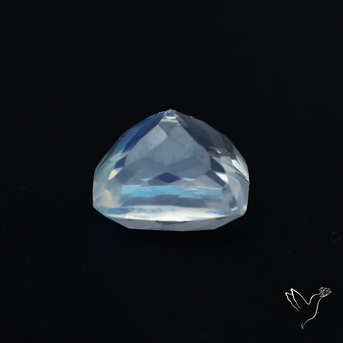 Madagascan Rainbow Moonstone Faceted Fine Gemstone High Grade