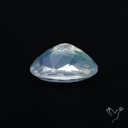 Madagascan Rainbow Moonstone Faceted Fine Gemstone High Grade