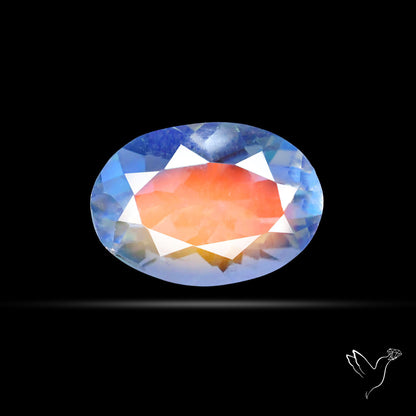 Madagascan Rainbow Moonstone Faceted Fine Gemstone High Grade