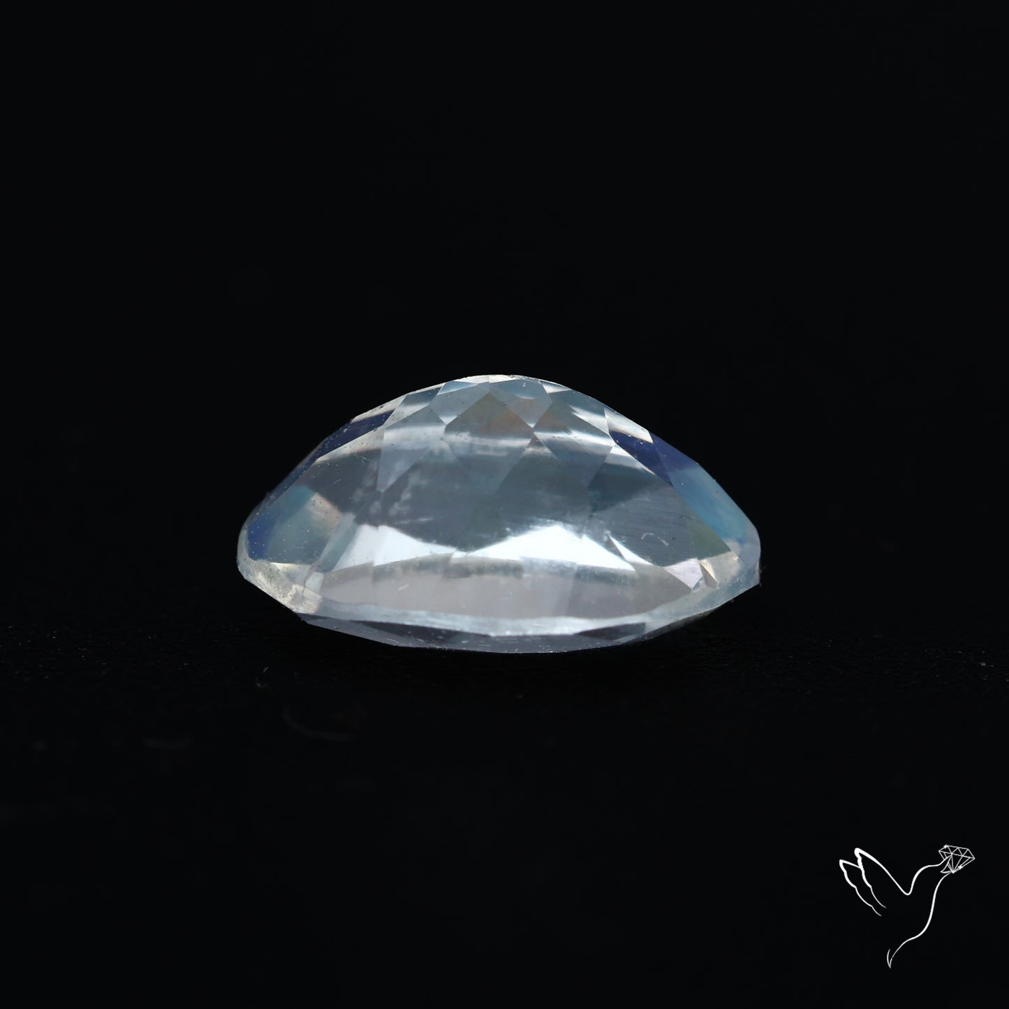 Madagascan Rainbow Moonstone Faceted Fine Gemstone High Grade