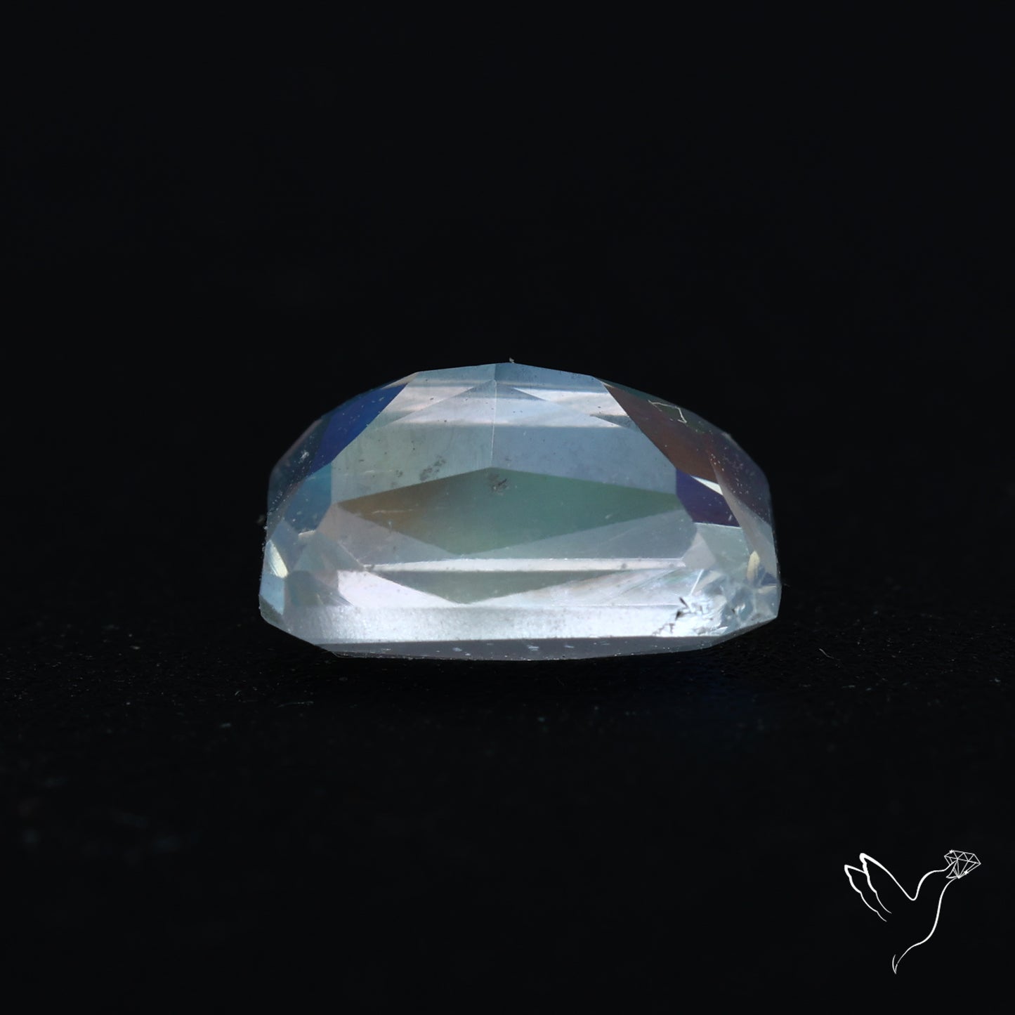 Madagascan Rainbow Moonstone Faceted Fine Gemstone High Grade