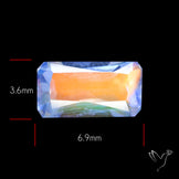 Madagascan Rainbow Moonstone Faceted Fine Gemstone High Grade