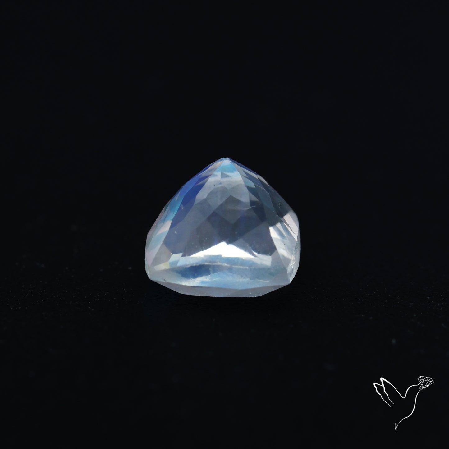 Madagascan Rainbow Moonstone Faceted Fine Gemstone High Grade