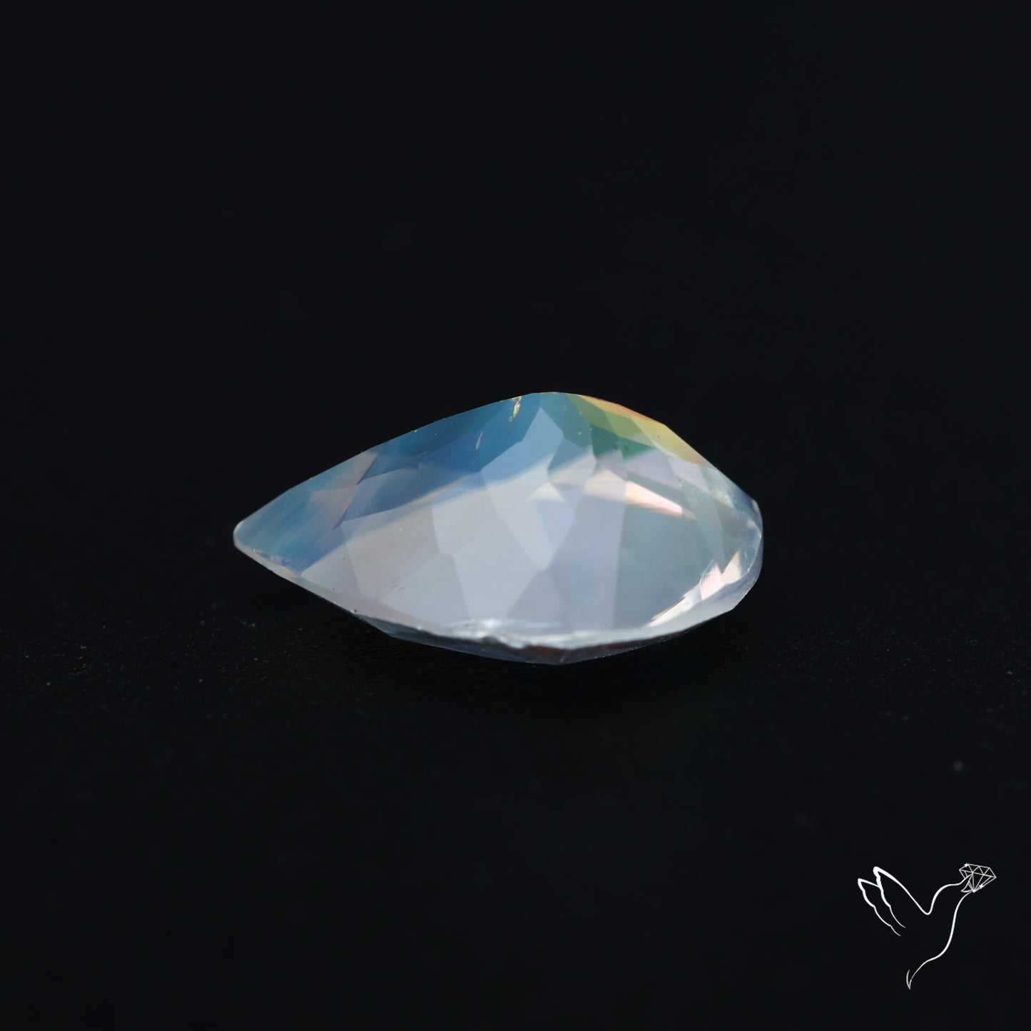Madagascan Rainbow Moonstone Faceted Fine Gemstone High Grade