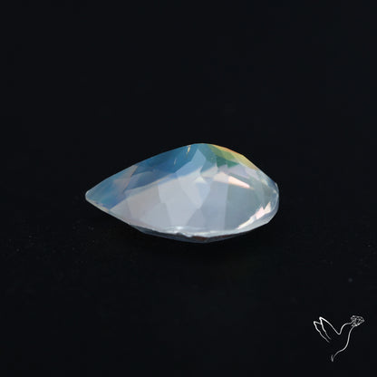 Madagascan Rainbow Moonstone Faceted Fine Gemstone High Grade