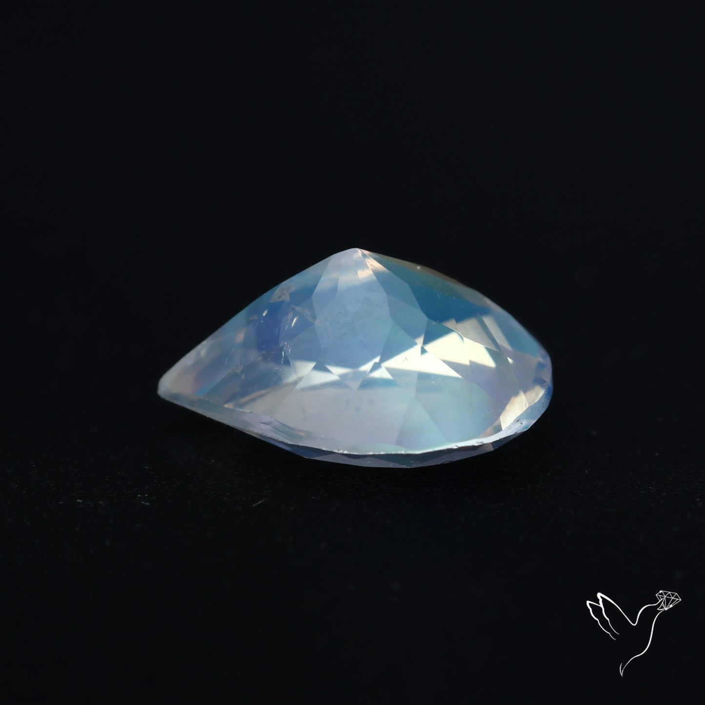 Madagascan Rainbow Moonstone Faceted Fine Gemstone High Grade