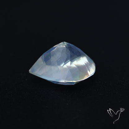 Madagascan Rainbow Moonstone Faceted Fine Gemstone High Grade