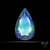 Madagascan Rainbow Moonstone Faceted Fine Gemstone High Grade
