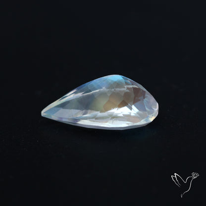 Madagascan Rainbow Moonstone Faceted Fine Gemstone High Grade