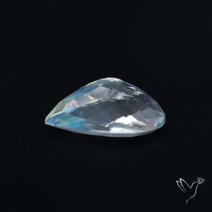 Madagascan Rainbow Moonstone Faceted Fine Gemstone High Grade