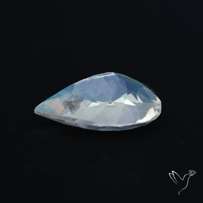 Madagascan Rainbow Moonstone Faceted Fine Gemstone High Grade