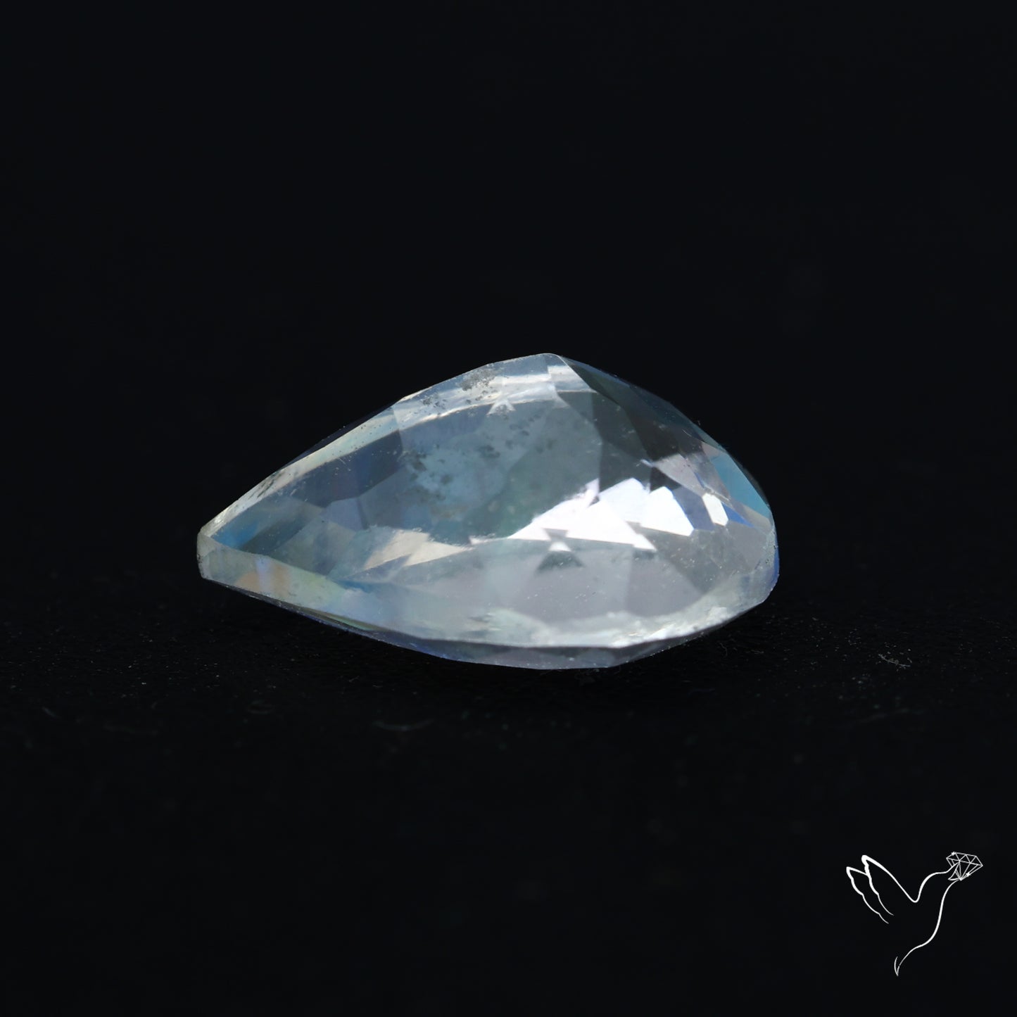Madagascan Rainbow Moonstone Faceted Fine Gemstone High Grade