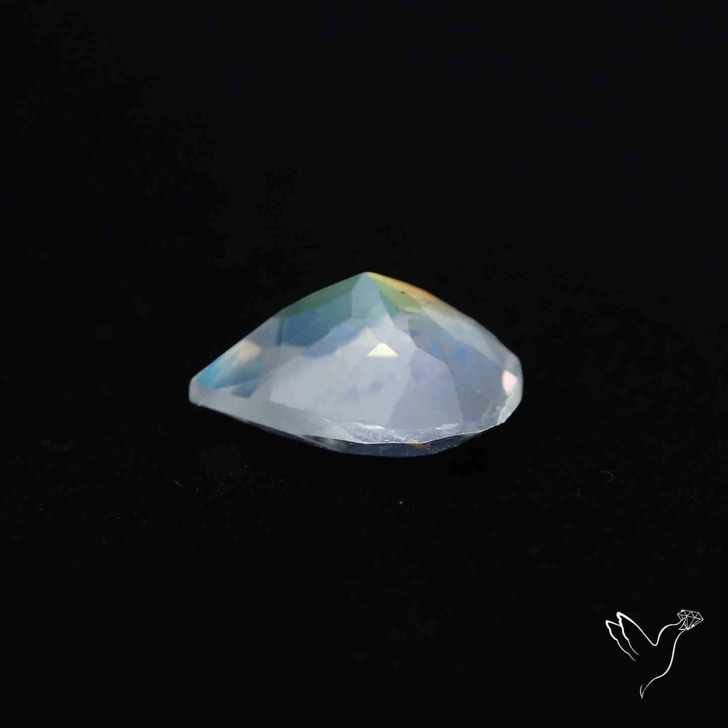 Madagascan Rainbow Moonstone Faceted Fine Gemstone High Grade