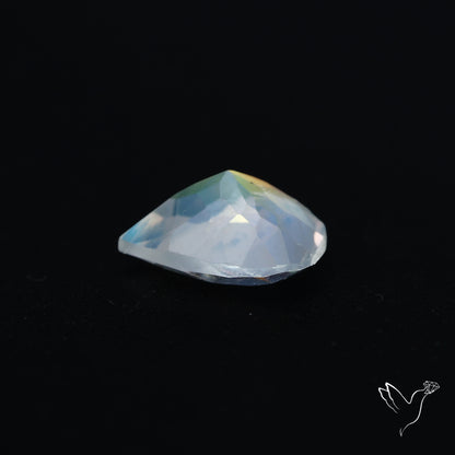 Madagascan Rainbow Moonstone Faceted Fine Gemstone High Grade