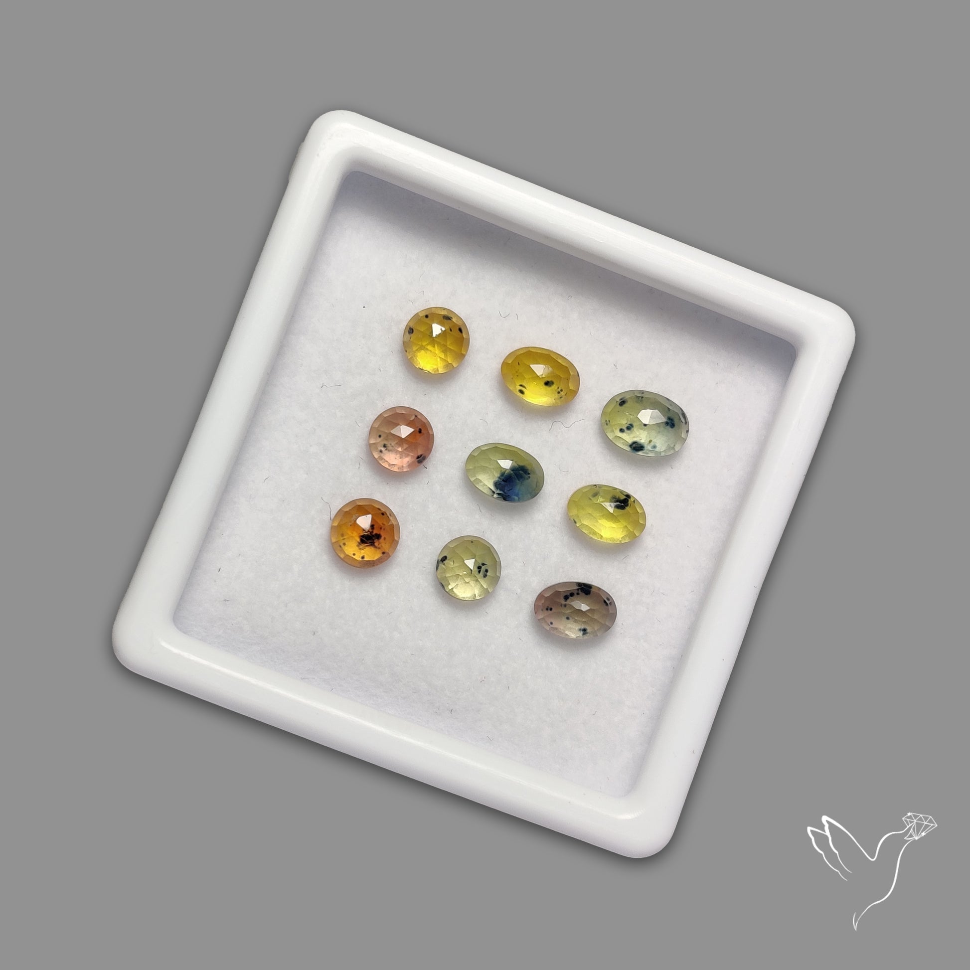 Rose Cut Songea Sapphire Lot