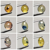 Rose Cut Songea Sapphire Lot