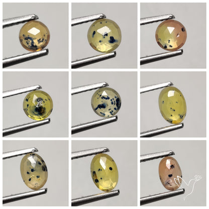 Rose Cut Songea Sapphire Lot