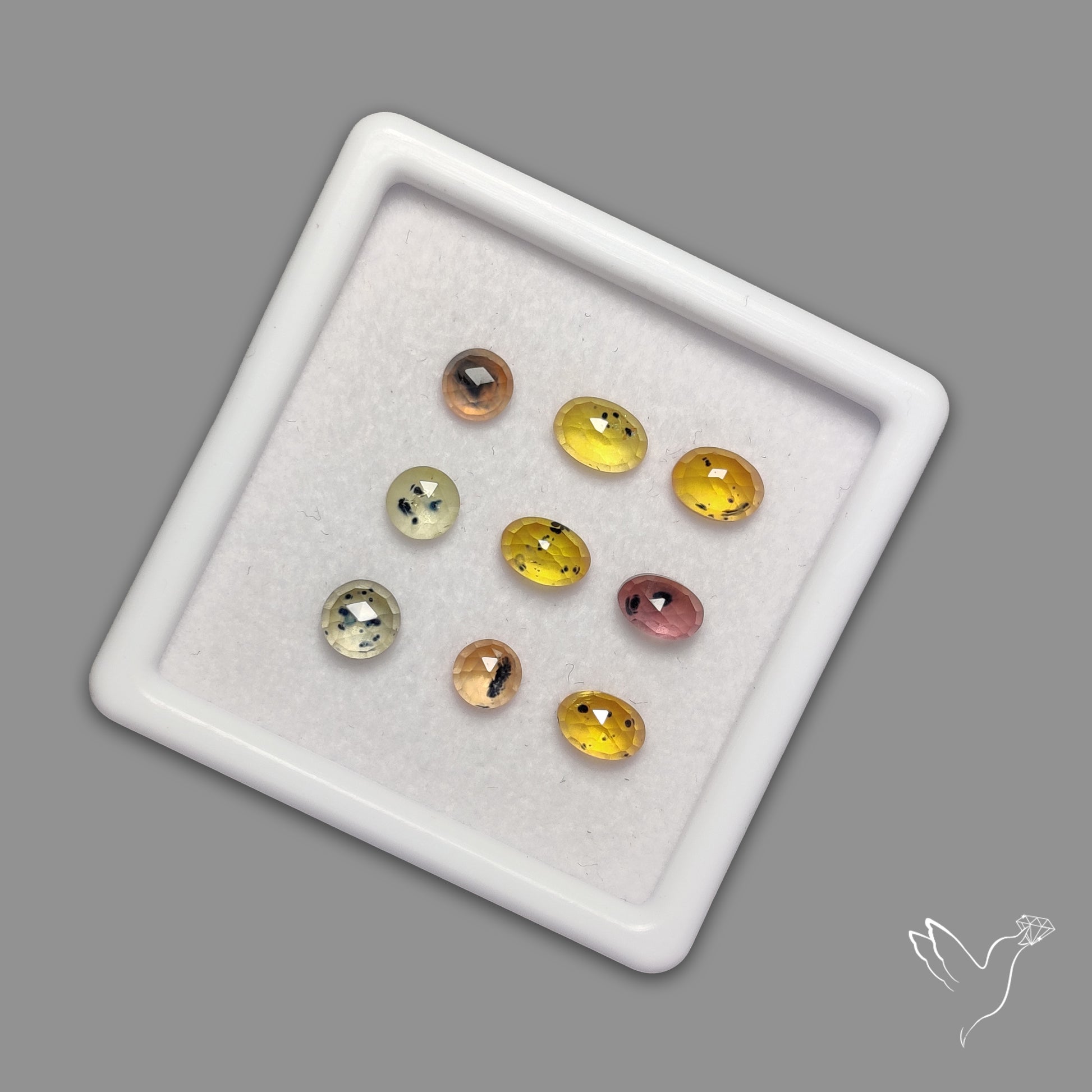 Rose Cut Songea Sapphire Lot