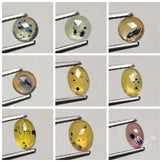 Rose Cut Songea Sapphire Lot