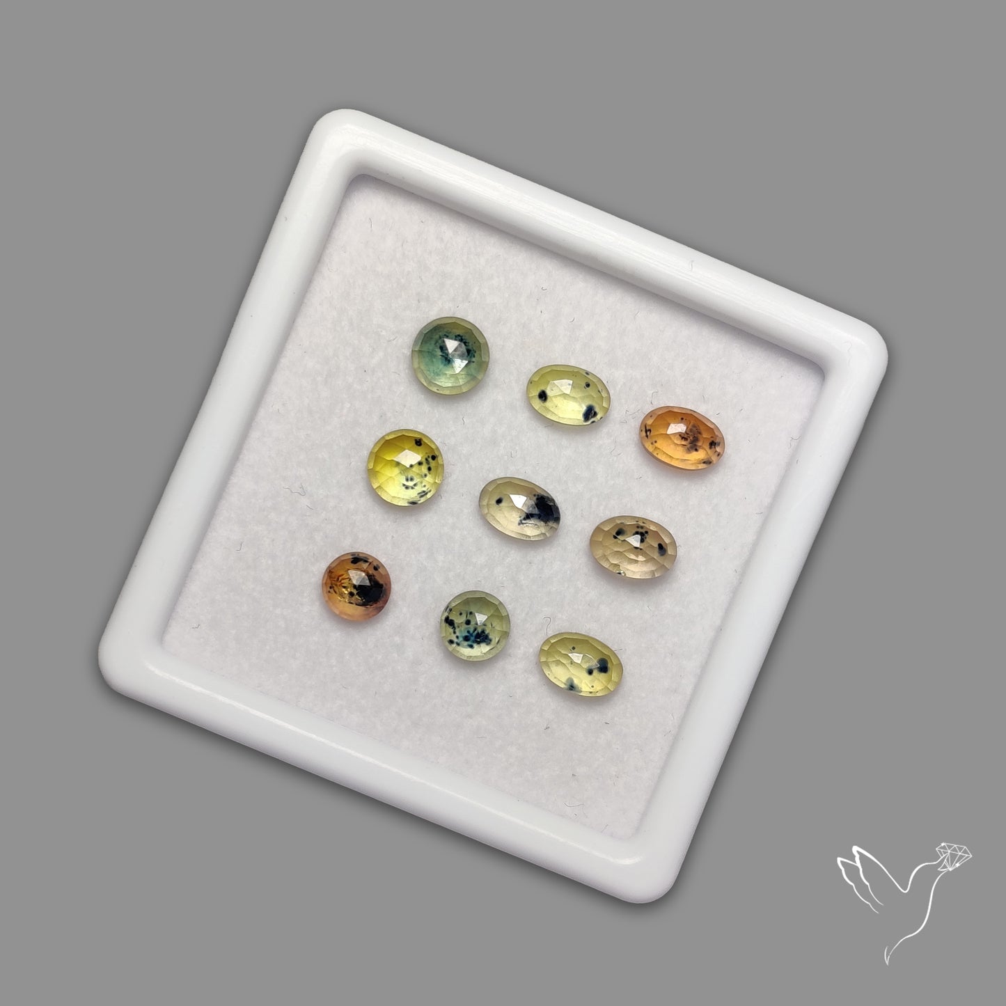 Rose Cut Songea Sapphire Lot