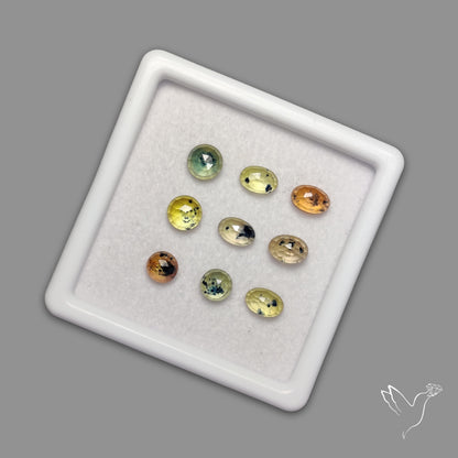Rose Cut Songea Sapphire Lot