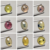 Rose Cut Songea Sapphire Lot