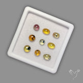 Rose Cut Songea Sapphire Lot