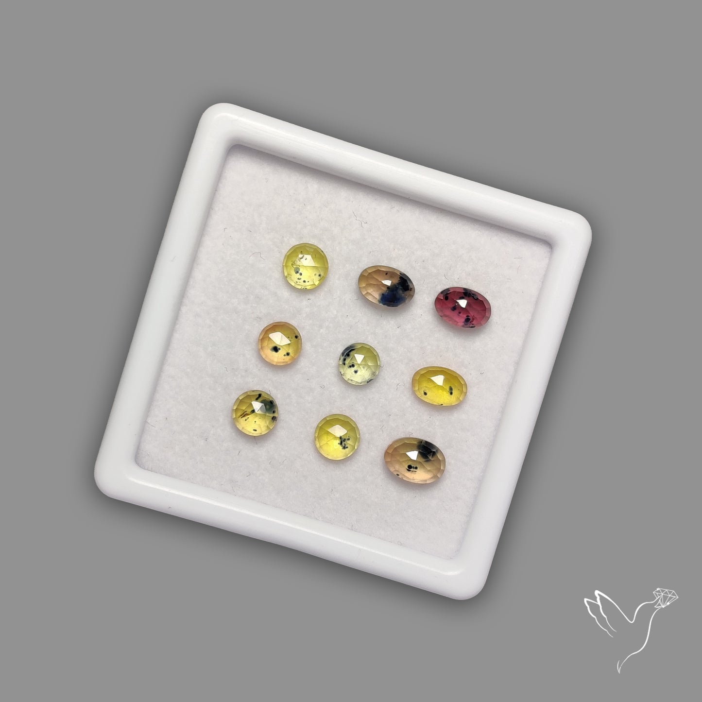 Rose Cut Songea Sapphire Lot