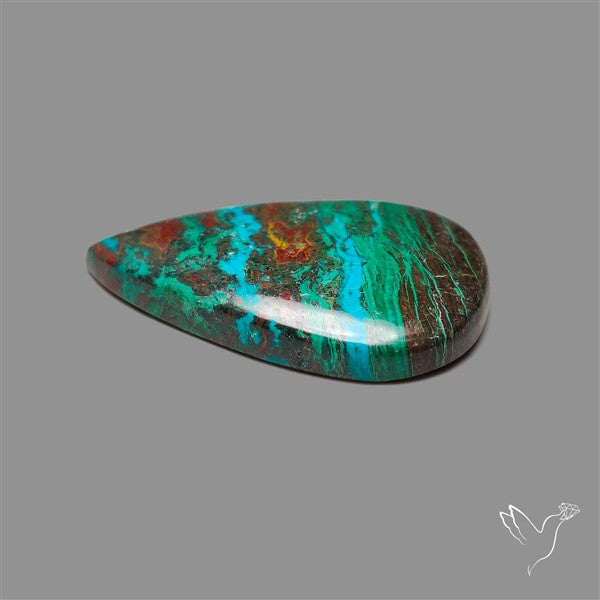 Parrot Wing Chrysocolla Cabochon