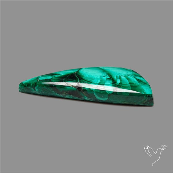 Bisbee Malachite with Chattoyancy Cabochon