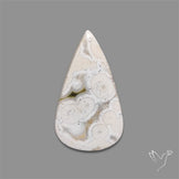 Orbicular Ocean Jasper Cabochon