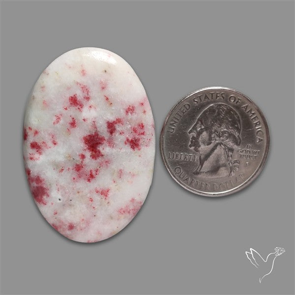Cinnabar Cabochon