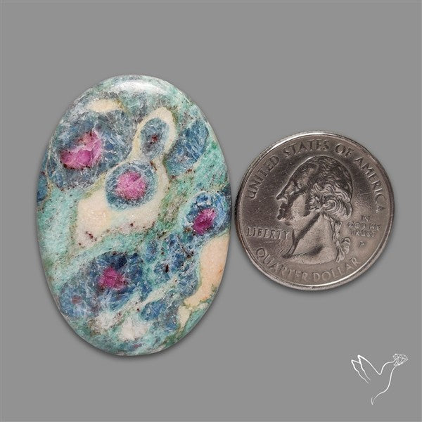 Ruby In Fuchsite Cabochon
