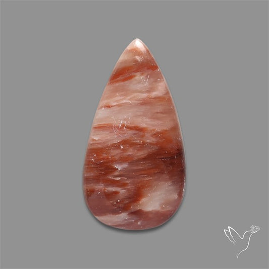 Brown Red Calcite Cabochon