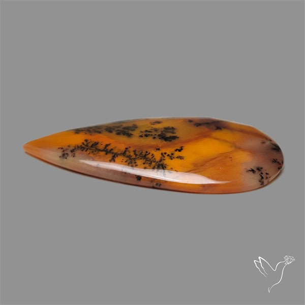 Amethyst Sage Agate Cabochon