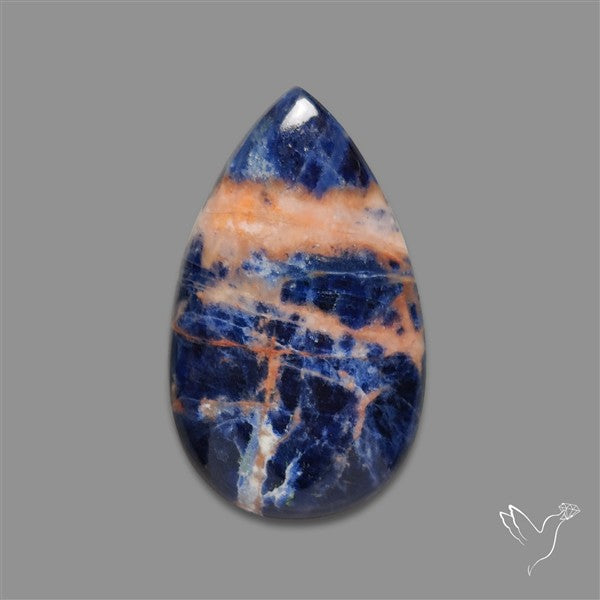 Sunset Sodalite Cabochon