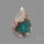 Aqua Chrysoprase Cabochon Deep Paraiba Gem