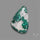 Malachite and Gemsilica with Quartz Cabochon
