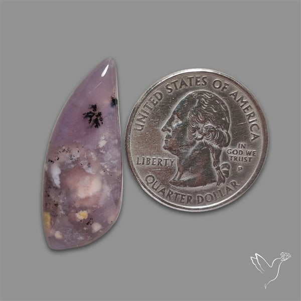 Purple Java Chalcedony Cabochon