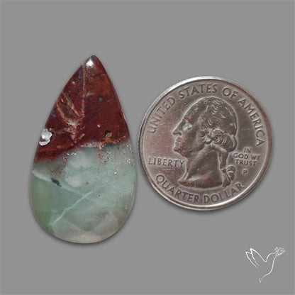 Boulder Chrysoprase Cabochon