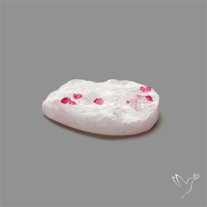 Rare Spinel In Quartz